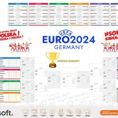 Harmonogram Euro 2024, turnieju co ile lat jest euro, z grupami, fazą pucharową i pucharem mistrza Europy.