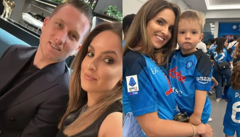 Piotr Zieliński: Żona Laura, dzieci i życie kapitana kadry