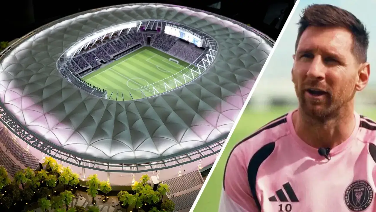 Nowy dom Messiego, stadion Miami Freedom Park, gdzie gra Leo.